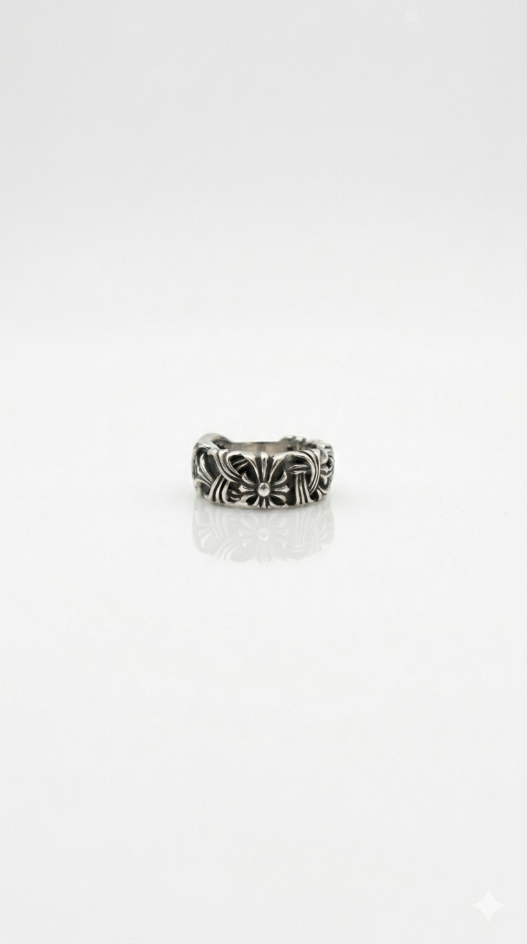 Floral Crest Ring